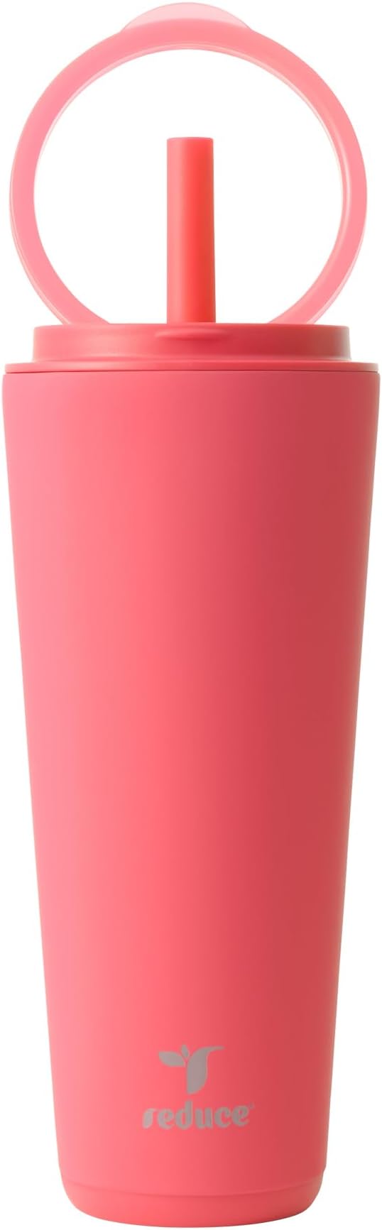REDUCE Halo 32 oz Stainless Steel Vacuum Insulated Tumbler - Spill Proof Travel Mug with Flip Handle Lid - Keeps Drinks Cold for 32 Hrs - Dishwasher Safe - Cupholder Friendly - Daquiri