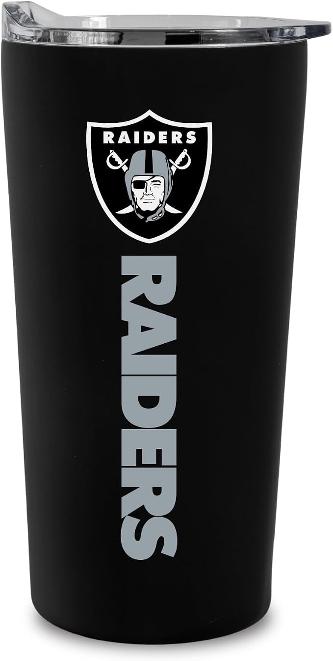 Rico Industries NFL Football Soft Touch, Easy Grip Tumbler