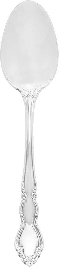 Oneida Dover Teaspoons Silverware Set for 4, Flatware | mirror finish, dishwasher safe | cutlery set for kitchen and dining, utensil set, kitchen gifts for women, heavy duty