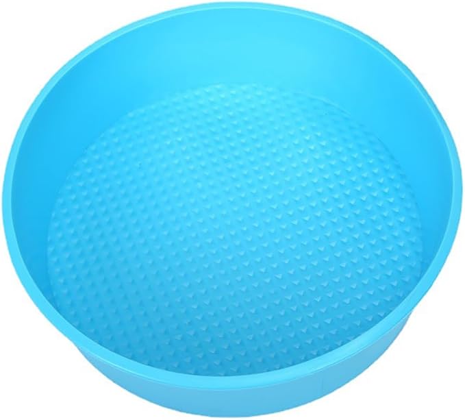 9-Inch Baking Silicone Round Cake Pan Mold | Springform Cheesecake Pan Protector for 8"/8.5" Pans | Non-Stick European-Grade Silicone | 2.36-Inch Deep