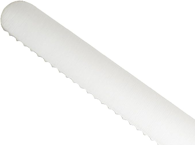 Mercer Culinary M23112 Millennia Black Handle, 12-Inch Wavy Edge, Slicer