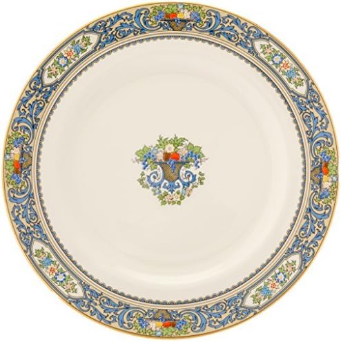 Lenox Autumn Porcelain 5-Piece Fall Dinnerware Set for 1 | ceramic, dishwasher safe | chip resistant, plates and bowls sets for kitchen and dining | 10.5 inch plate