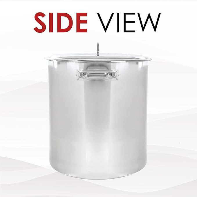 Concord 120 Quart Stainless Steel Stock Pot Cookware
