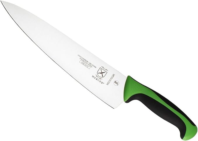 Mercer Culinary Millennia Colors 10-Inch Chef's Knife, Green
