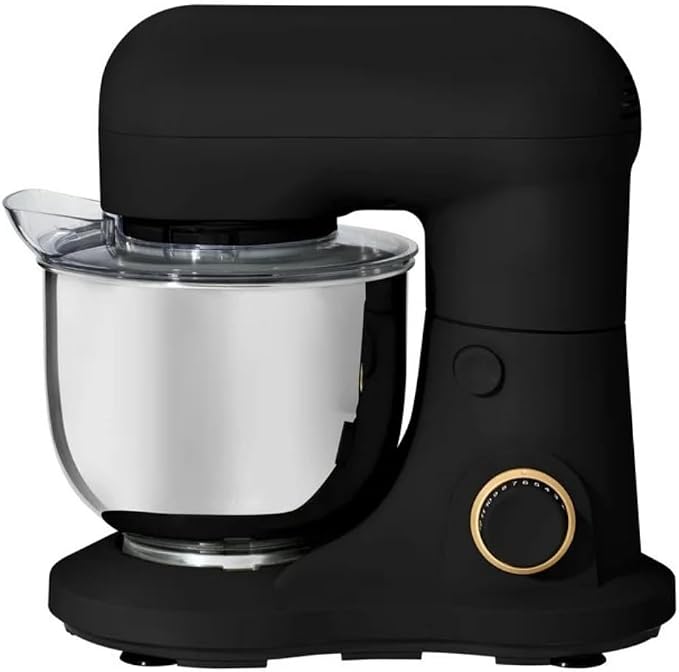 Wonderful Kitchen Stand Mixer 3.5 Qt Bowl, 12 Speeds Tilt-Head, Dough Hook Flat Beater Whisk for Baking Tasks Metal Build for Baking (Black)
