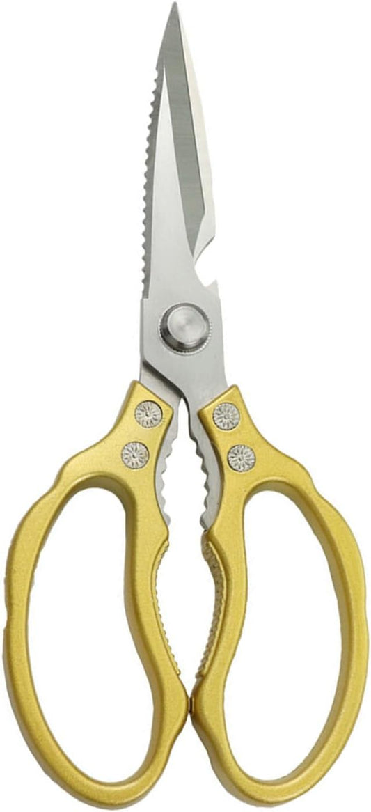 Kitchen Scissors Heavy Duty Stainless Steel Kitchen Shears Sharp Food Cooking Dishwasher Safe Scissors for Meat Chicken Poultry Fish Meat Herbs
