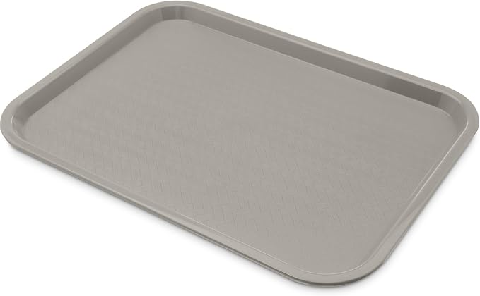 Carlisle Cafe Tray, Fast Food Restaurant Tray, 12 x 16, 1 Ct, Gray