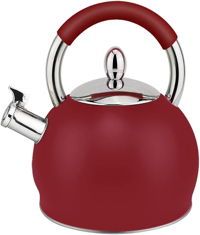 Cute Stainless Steel Teapot 3.0L Large Capacity Whistle Kettle Gas
