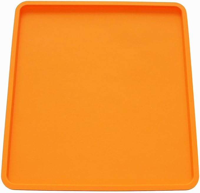 X-Haibei Swiss Roll Cake Mat Flexible Baking Tray Silicone Cookies Mold L10 W11inch H 0.78inch