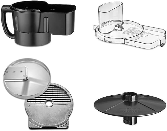 Waring Continuous Feed Hopper, Lid w/Slinger & Dicing for WFP16S/C/D | Complete continuous-feed system enables efficient dicing and high-volume ingredient processing.