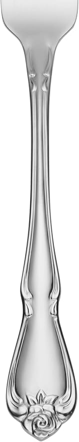 Oneida True Rose 20-Piece 18/0 Silverware Set for 4, Flatware | mirror finish, dishwasher safe | includes knives, forks, and spoons | heavy duty, cutlery set for kitchen and dining