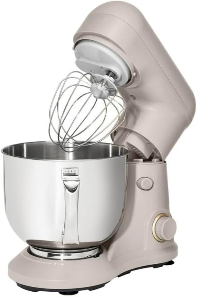 Wonderful Kitchen Stand Mixer 5.3 Qt Bowl, 12 Speeds Tilt-Head, Dough Hook Flat Beater Whisk for Baking Tasks Metal Build for Baking (Porcini Taupe)