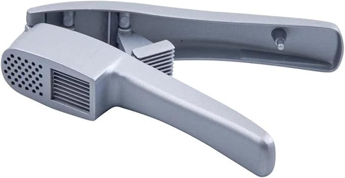 Winco Garlic Press & Slicer | Rust-resistant, Non-stick coating, Dual function, Great for Food Preparation, Portioning and Prep Stations