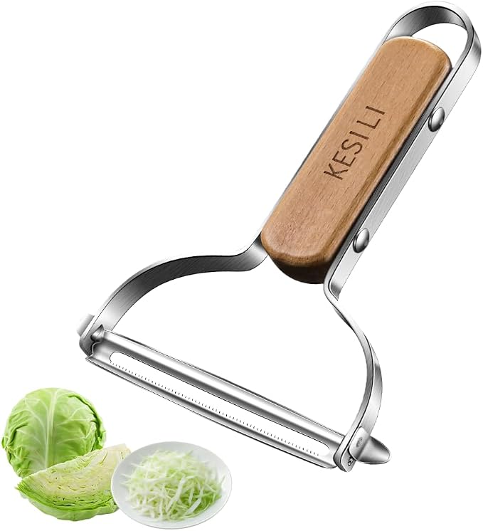 Cabbage Peeler for Kitchen, 3.54-inch Wide-Mouth | Ergonomic Non-Slip Handle, Sharp stainless steel knives are durable and long-lasting, Sharp for Veggie, Fruit, Potato, Carrot
