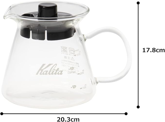 Kalita 31253 Glass 300-G Server, Clear