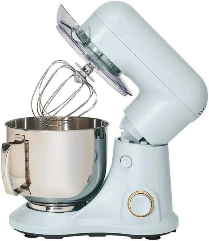 Wonderful Kitchen Stand Mixer 5.3 Qt Bowl, 12 Speeds Tilt-Head, Dough Hook Flat Beater Whisk for Baking Tasks Metal Build for Baking (Hydrangea)