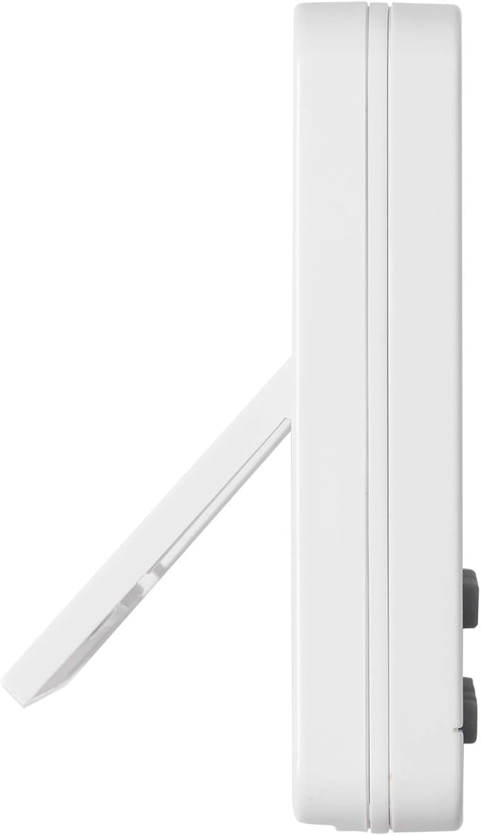 Taylor Dual Event Digital Timer w/Clock, White