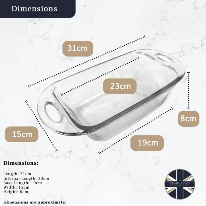 Anchor Hocking 5 Inch x 9 Inch Glass Loaf Dish