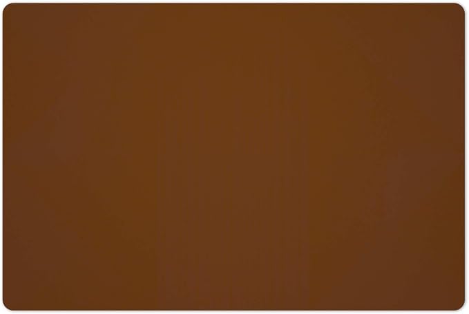 Silicone Placemats, Food-Grade Non-Slip Waterproof, Dining, Stain Resistant, Countertop Protector, Kitchen Counter Mat, Heat Resistant, Baking mat Dishwasher Safe (23.6"×15.7"-1pack, Coffee)