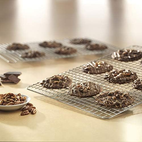 USA Pan XL Nonstick Baking and Cooling Rack, Set of 2