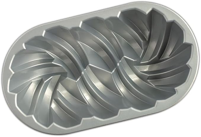 Nordic Ware Braided Loaf, 6 Cup, Gold