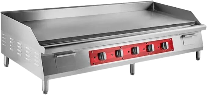 Commercial Electric Griddle 60", 240V, 17500W, for Restaurant