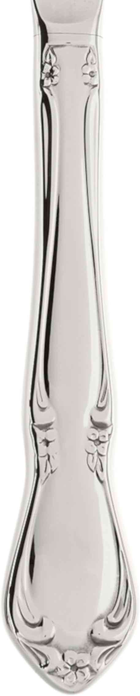 Oneida Chateau Dinner Knives Silverware Set for 4, Flatware | 18/10 stainless steel, mirror finish | dishwasher safe | dinner knife set for everyday dining, cutlery set