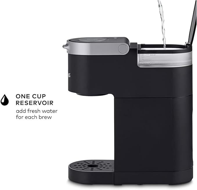 Keurig K-Mini Plus Single Serve K-Cup Pod Coffee Maker, 12oz | 6 to 12oz Brew Size, Stores up to 9 Pods