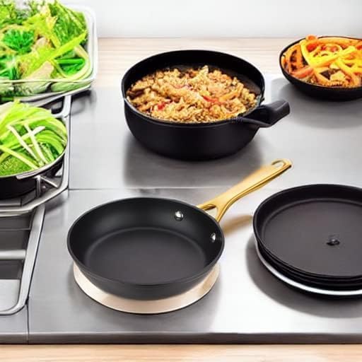 MsMk 8 Inch Small Nonstick Frying pan, Black Egg Omelet Skillet | Non Toxic, Even Heating, Easy Clean, Dishwasher & Oven Safe, suitable for gas & electric & induction stoves, PFOA & PFAS Free