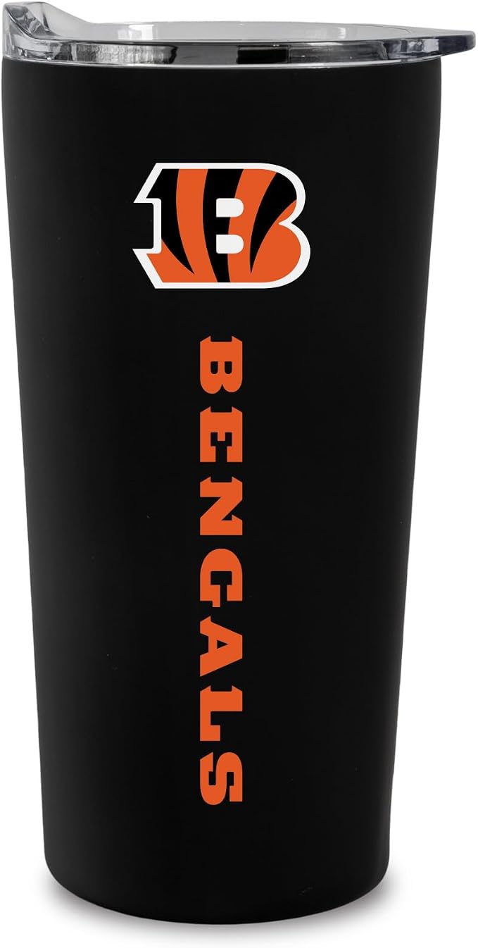 Rico Industries NFL Football Soft Touch, Easy Grip Tumbler