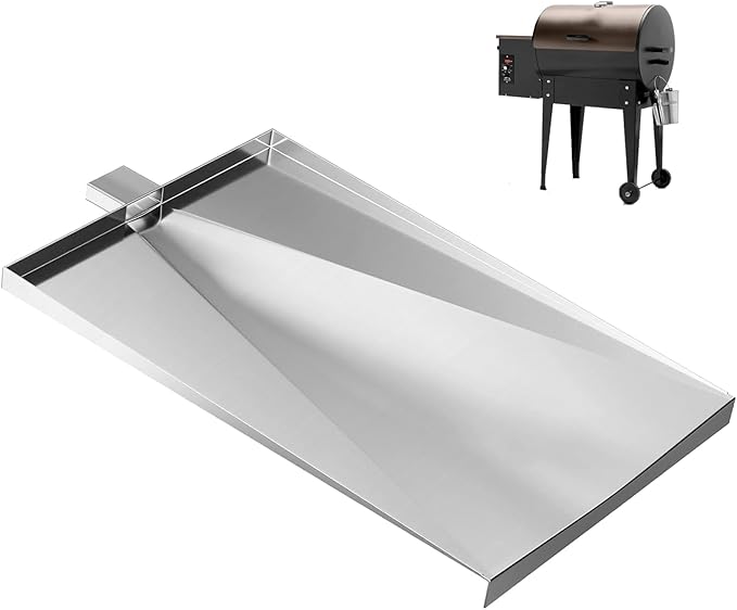 BQMAX SUB025 Drip Tray for Traeger Tailgater 20 Grill, for Traeger Grill Accessories Traeger Drip Pan Junior Elite 20 Bronson 20 Traeger Drip Tray BBQ055 TFB29 BBQ155 TFB30 TFB29PLB TFB29LZB TFB29LZA