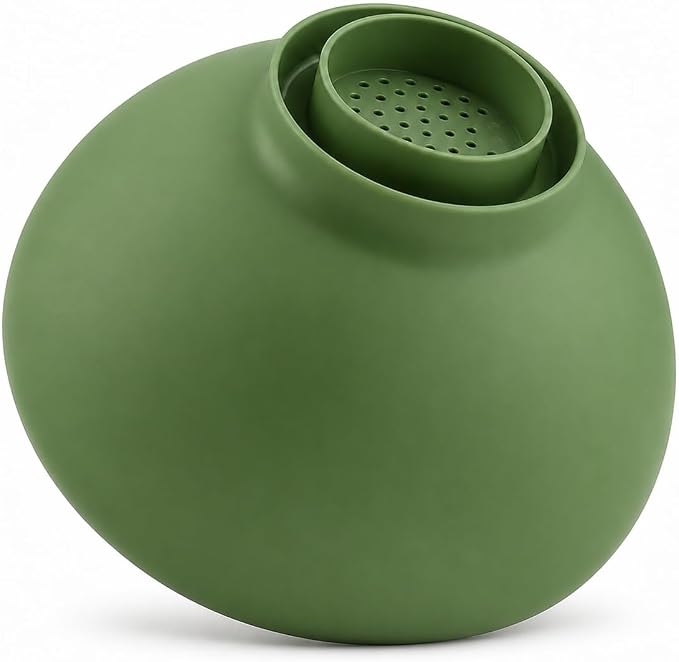 Reusable Grease Strainer for Mason Jars – Ideal for Bacon Fat, Ground Beef, French Fries Oil, Fried Chicken, Sausage, Cooking Oil, Pasta & Vegetables (GREEN)