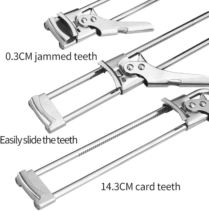 Jar Opener for Weak Hands,Adjustable Stainless Steel Can Opener, Jar Gripper Tight Lid Opener, Kitchen Gadgets, Easy Jar Opener for the Elderly and Children (1Pc)