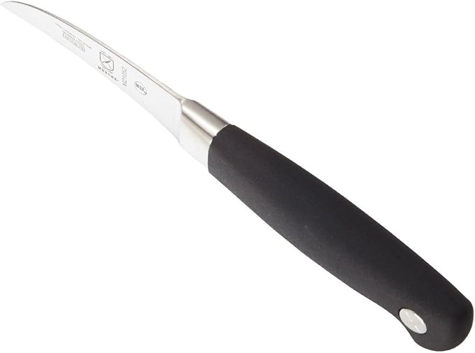 Mercer Culinary M21052 Genesis 3-Inch Peeling/Tourne Knife, Black