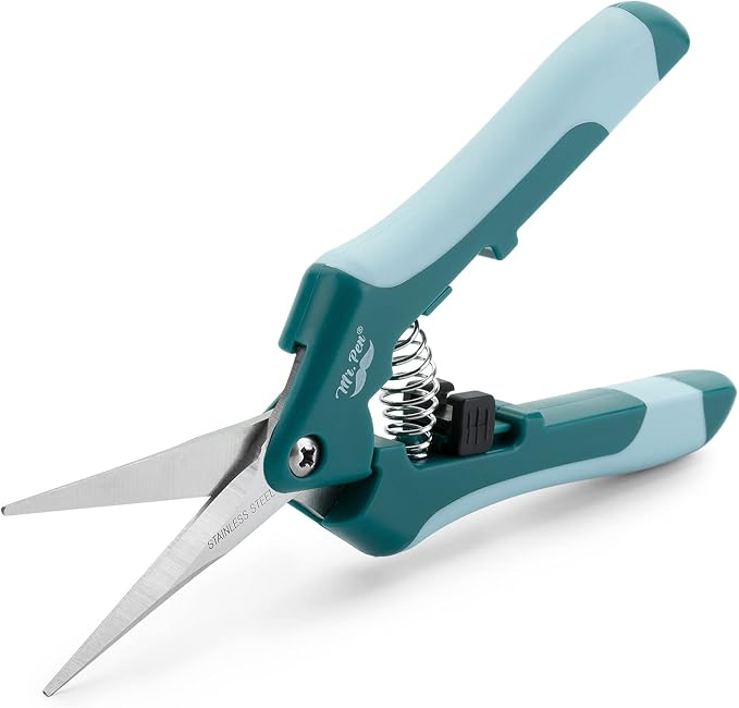 Mr. Pen- Gardening Scissors, 6.5 Inch | Pruning Shears for Gardening with Straight Stainless Steel Blade, Garden Shears, Garden Clippers Handheld, Plant Shears