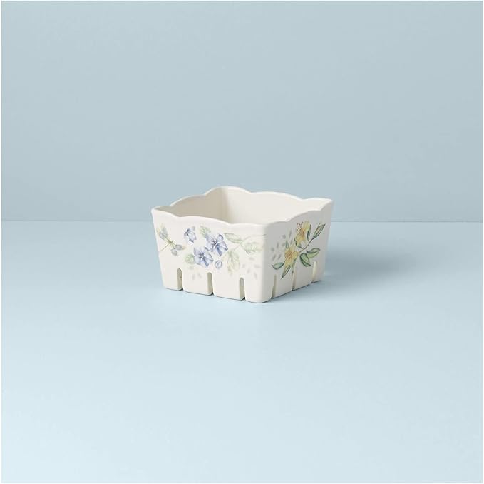 Lenox Butterfly Meadow Berry Bowl, 1.25 LB, Multi