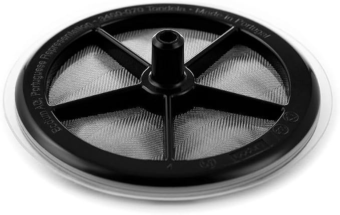 Bodum Spare Cross Plate Including Silicone Ring For Coffee Maker 4 Cup, 0.5 L, 17 Oz and 8 Cup, 1.0 L, 34 Oz