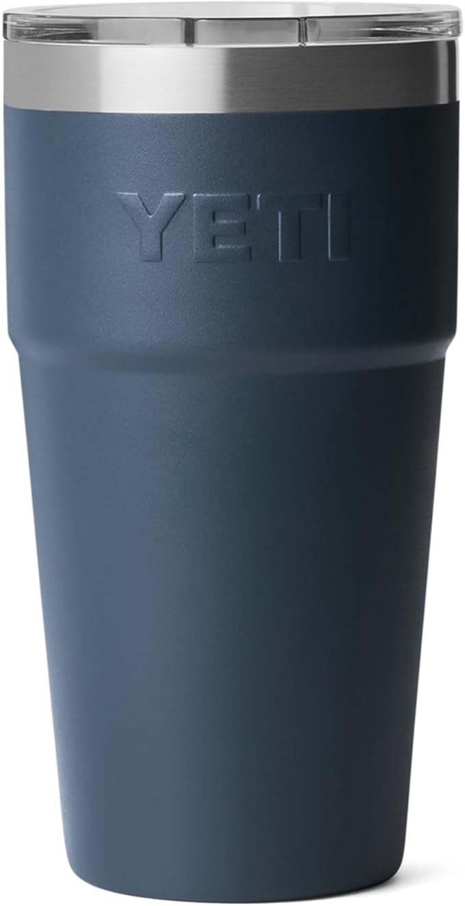 YETI Rambler 20 oz Stackable Tumbler, Stainless Steel, Vacuum Insulated with MagSlider Lid