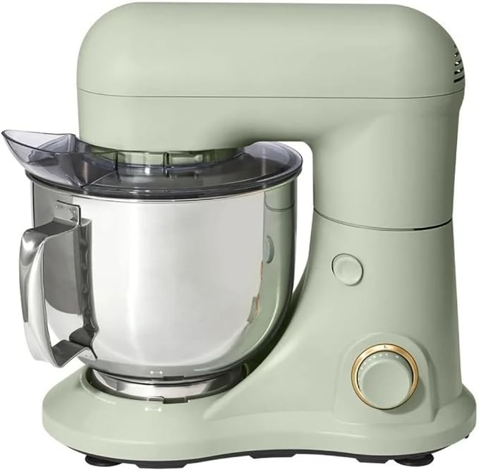 Wonderful Kitchen Stand Mixer 5.3 Qt Bowl, 12 Speeds Tilt-Head, Dough Hook Flat Beater Whisk for Baking Tasks Metal Build for Baking (Sage Green)