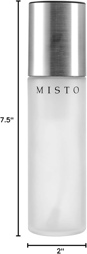 Misto Oil Sprayer, Frosted Glass, 7.75 Inch