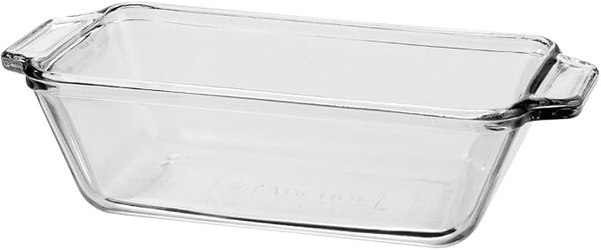 Anchor Hocking Oven Basics Loaf Dish, 1.5 quart, Clear