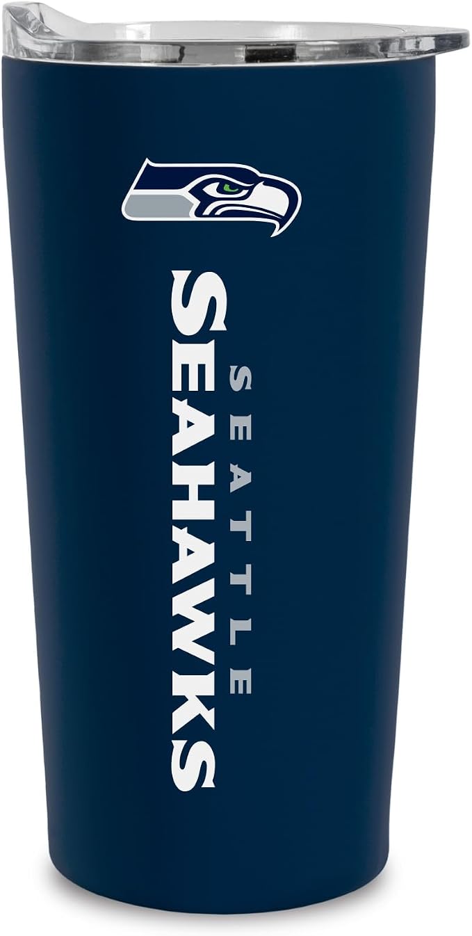 Rico Industries NFL Football Soft Touch, Easy Grip Tumbler