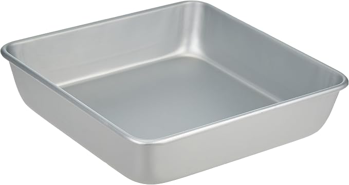 Wilton Aluminum Square Cake Pan, Even Heating, 8 x 8 in.