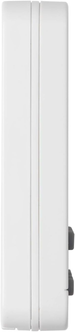 Taylor Dual Event Digital Timer w/Clock, White