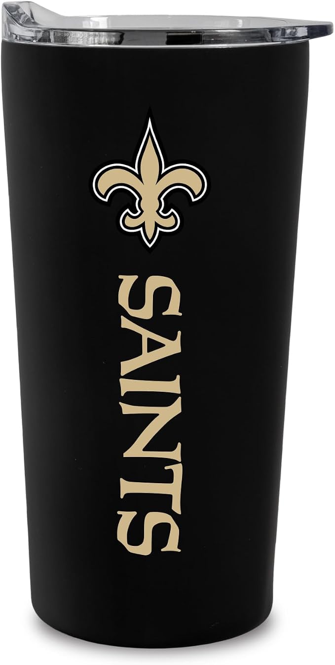 Rico Industries NFL Football Soft Touch, Easy Grip Tumbler