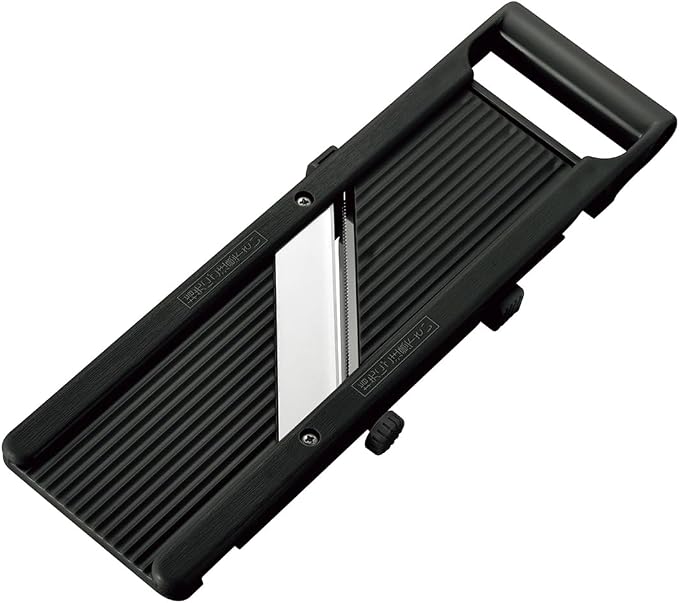 TIKUSAN SAMURAI Slicer Japanese Mandoline Vegetable Slicer Made in Japan Adjustable Slice Thickness Stainless Steel Blade (Normal)