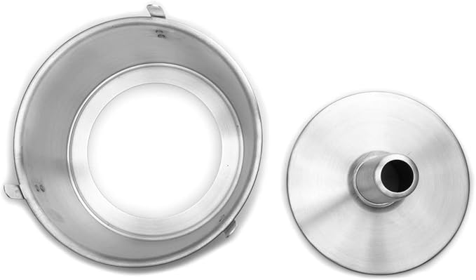 Fox Run Angel Food Cake Pan, Removable Bottom Aluminum 9.75" Reinforced Pan | Bake Bundt Cakes & Angel Food Cakes | Tube Cake Pan With Cooling Feet | Consistent Results | Kitchen Essential Baking Pan