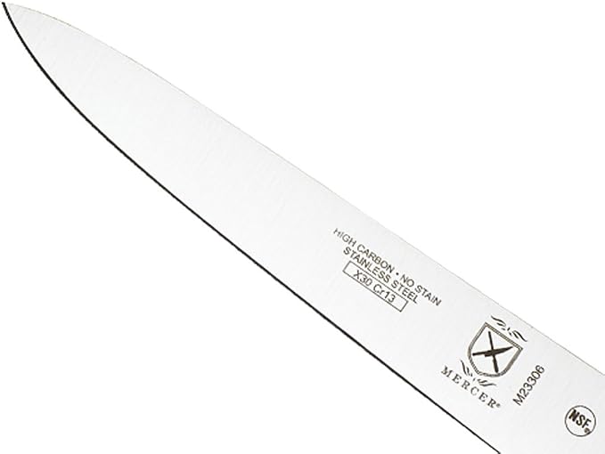 Mercer Culinary M23306 Millennia Black Handle, 6-Inch, Utility Knife
