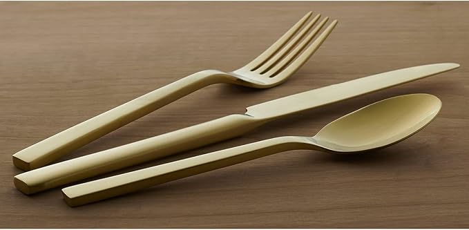 Oneida Chef's Table Champagne 20-Piece Silverware Set for 4, Flatware