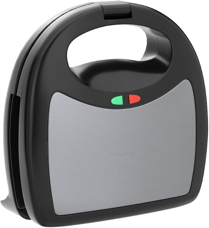 OVENTE 3 in 1 Electric Sandwich Maker, 750W Non-Stick Plates, Black GPI302B | Panini Press Grill and Waffle Iron Removable Set , Perfect for Grilled Cheese, Tuna Melts, Burgers, Steaks and Snacks